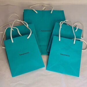 🌸Tiffany & Co. pre-owned Turquoise Gift Bag Set